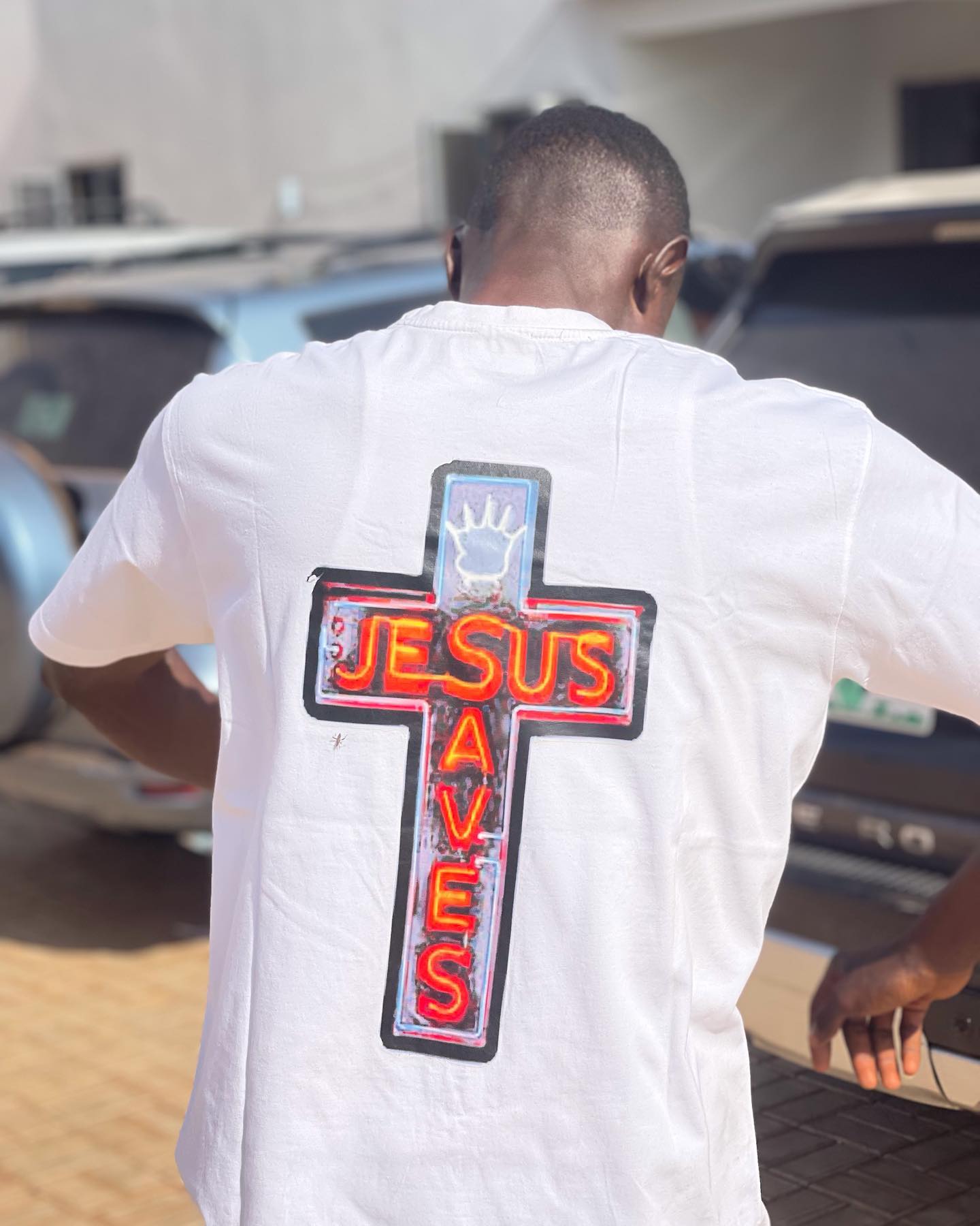 Jesus Saves Cross Shirt
