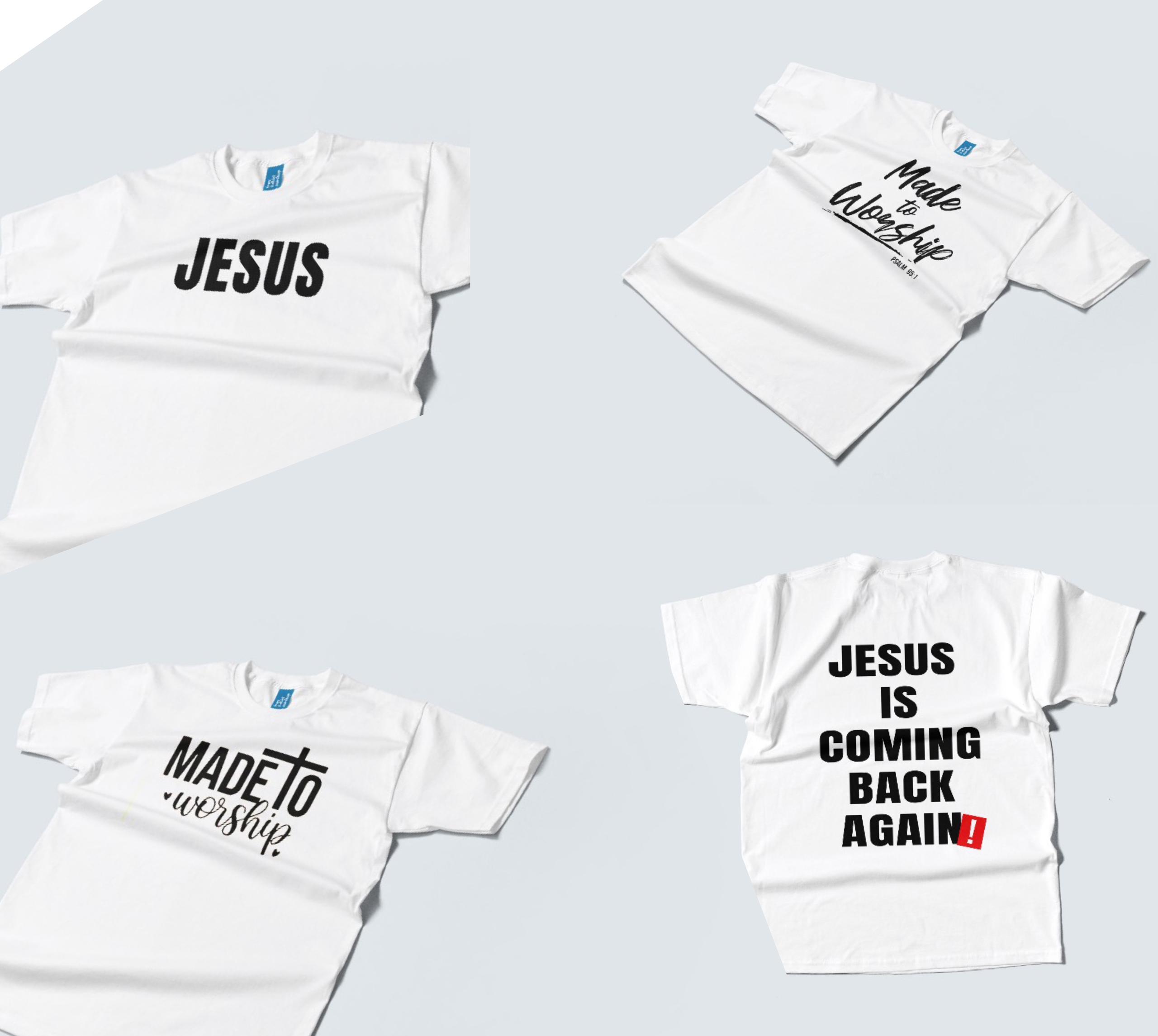 JESUS – Bold Text T-Shirt